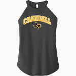 CRANDALL HIGH SCHOOL PIRATES District Women's Perfect Tri Rocker Tank Front Thumbnail
