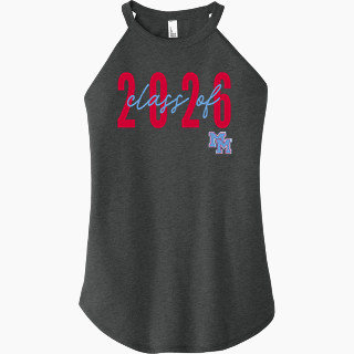 District Women's Perfect Tri Rocker Tank
