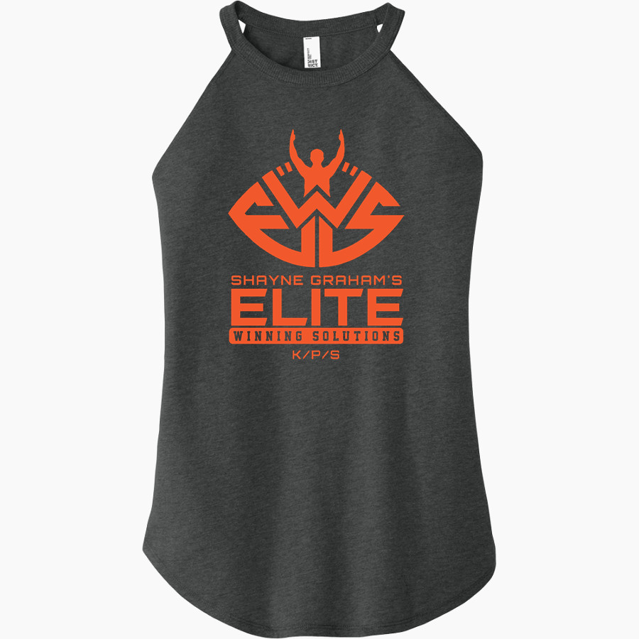SHAYNE GRAHAM'S ELITE WINNING SOLUTIONS <span class="pdp-name-mascot">SHAYNE GRAHAM'S ELITE WINNING SOLUTIONS</span> District Women's Perfect Tri Rocker Tank