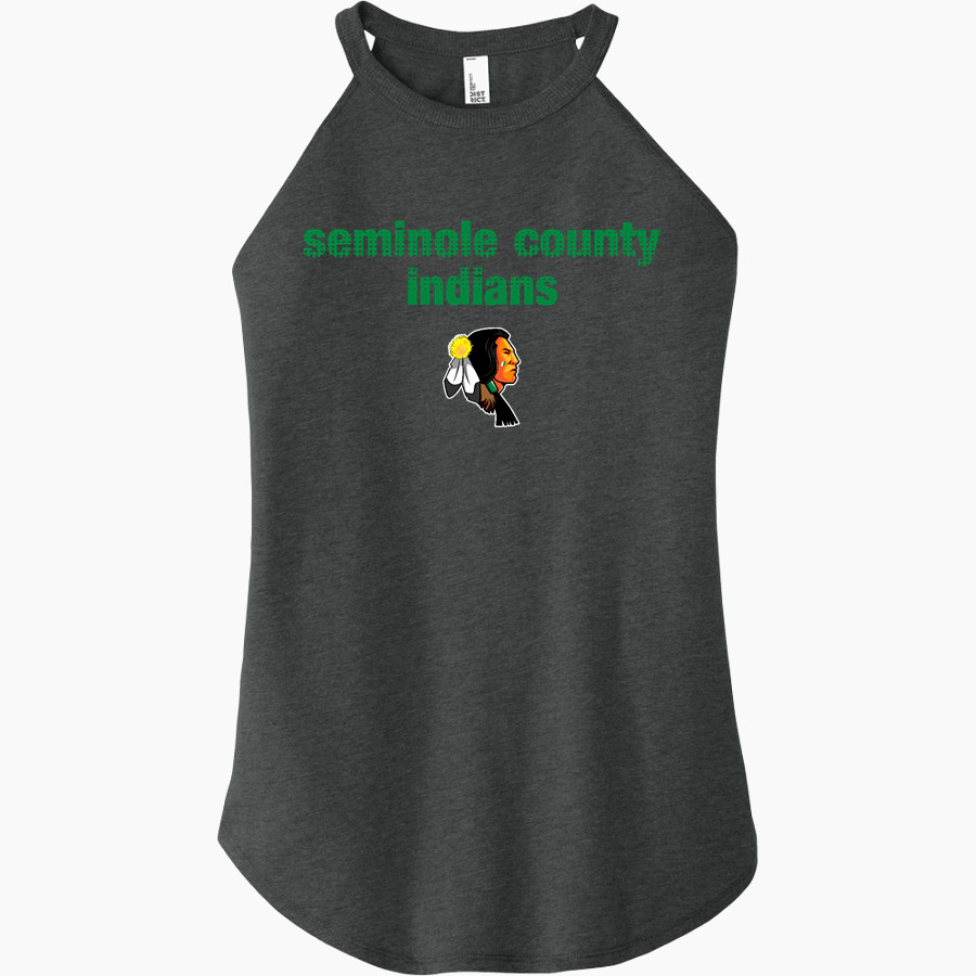 SEMINOLE COUNTY HIGH SCHOOL INDIANS <span class="pdp-name-mascot">SEMINOLE COUNTY INDIANS</span> District Women's Perfect Tri Rocker Tank