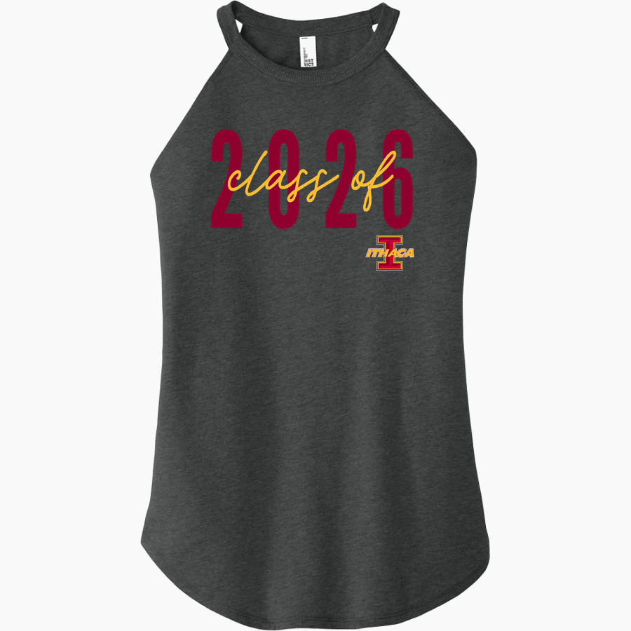 ITHACA HIGH SCHOOL LITTLE RED <span class="pdp-name-mascot">ITHACA LITTLE RED</span> District Women's Perfect Tri Rocker Tank