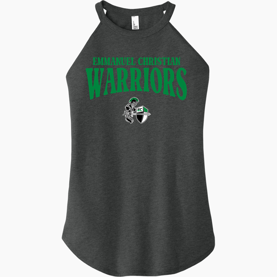 EMMANUEL CHRISTIAN SCHOOL WARRIORS <span class="pdp-name-mascot">EMMANUEL WARRIORS</span> District Women's Perfect Tri Rocker Tank