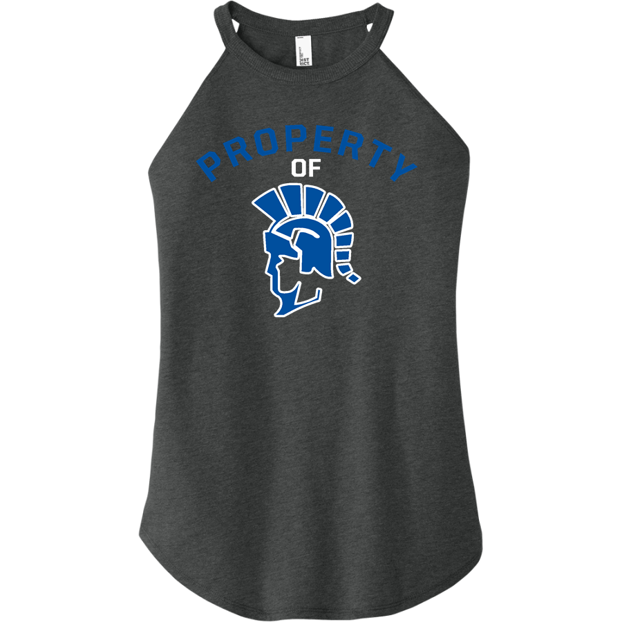 PLAINWELL HIGH SCHOOL TROJANS <span class="pdp-name-mascot">PLAINWELL TROJANS</span> District Women's Perfect Tri Rocker Tank
