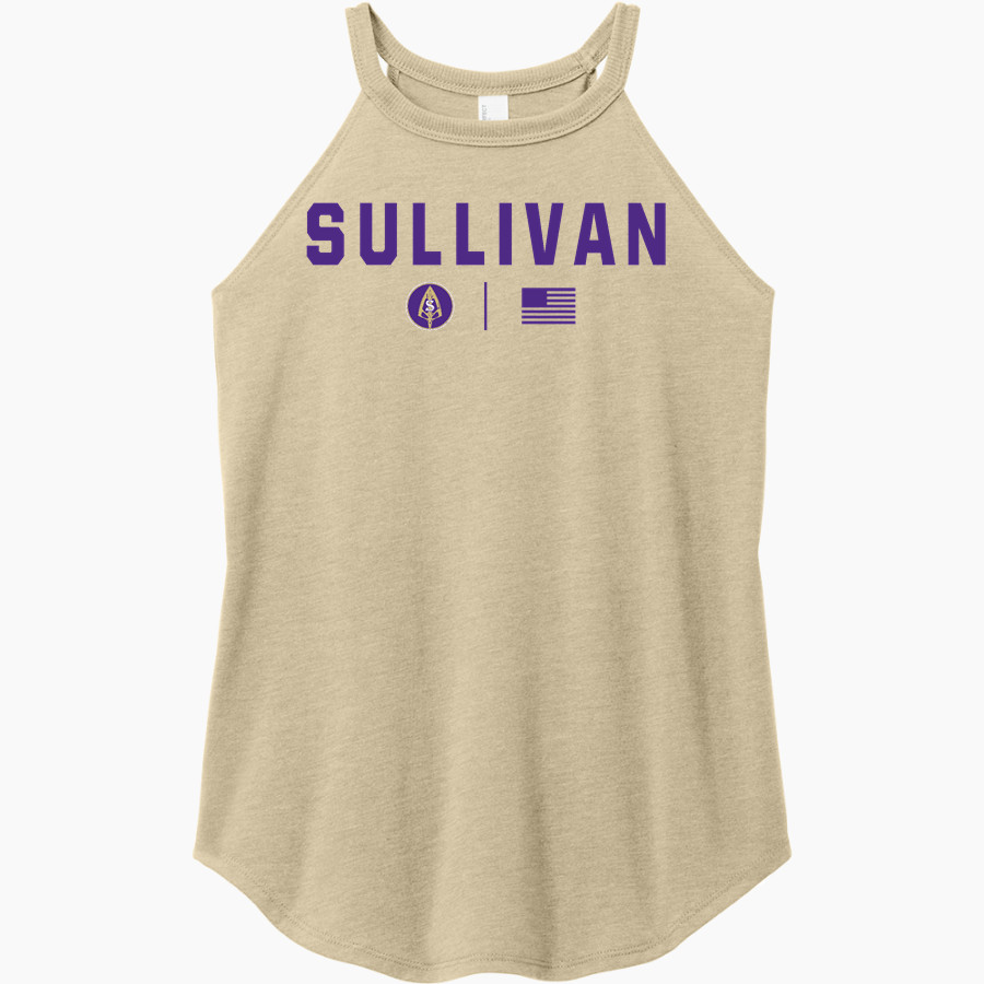 SULLIVAN HIGH SCHOOL HOME OF THE GOLDEN ARROWS <span class="pdp-name-mascot">SULLIVAN GOLDEN ARROWS</span> District Women's Perfect Tri Rocker Tank