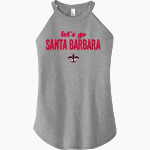 Santa Barbara Saints Football <span class="pdp-name-mascot">Santa Barbara Saints Football</span> District Women's Perfect Tri Rocker Tank Front Thumbnail