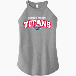 Detroit Mercy Titans Sideline Store <span class="pdp-name-mascot">UDM Titans</span> District Women's Perfect Tri Rocker Tank Front Thumbnail