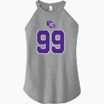 Ben Davis Giants District Women's Perfect Tri Rocker Tank Front Thumbnail