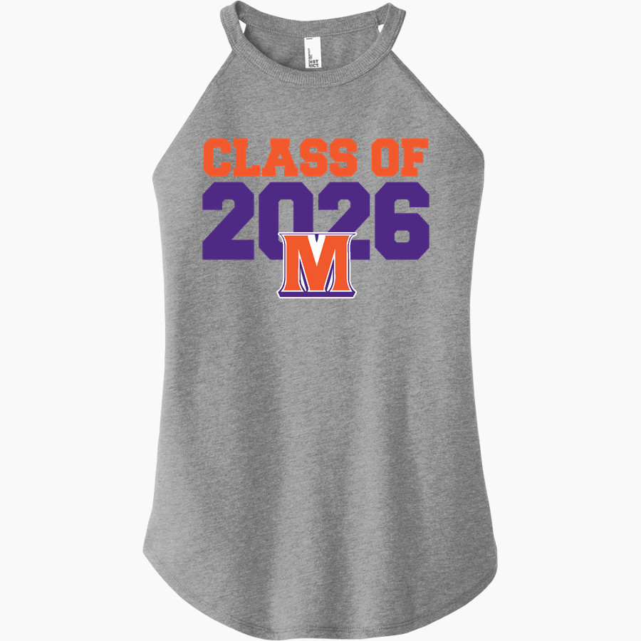 McDonough Rams District Women's Perfect Tri Rocker Tank