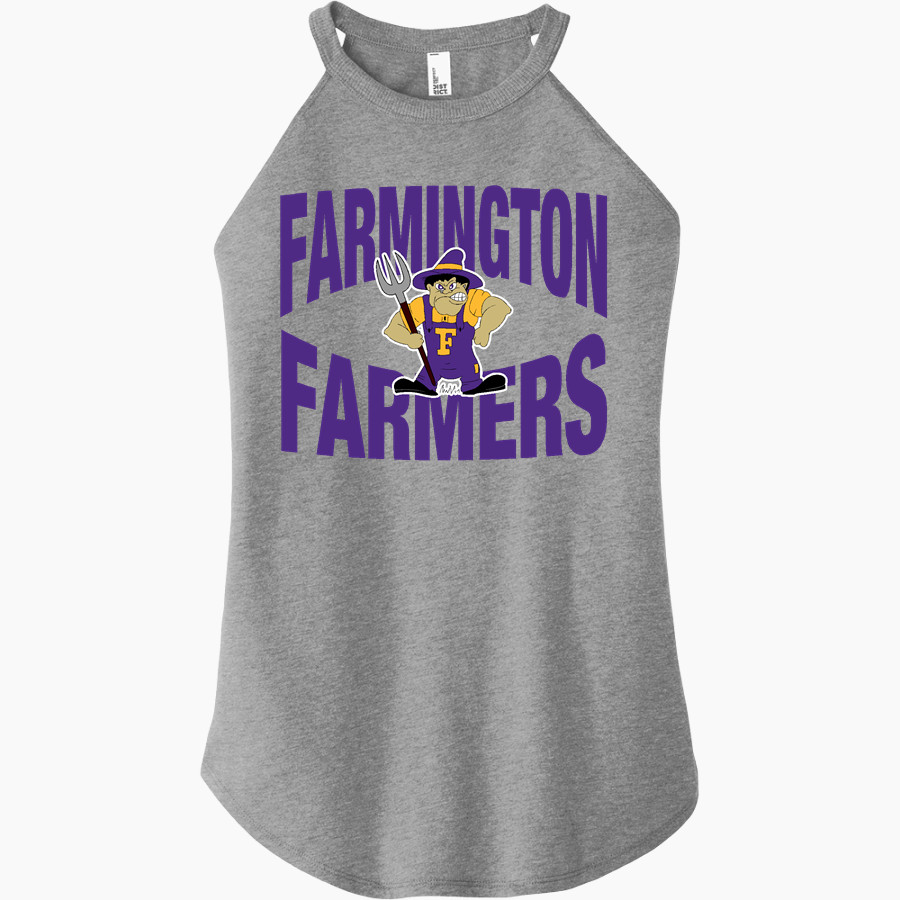 FARMINGTON HIGH SCHOOL FARMERS <span class="pdp-name-mascot">FARMINGTON FARMERS</span> District Women's Perfect Tri Rocker Tank