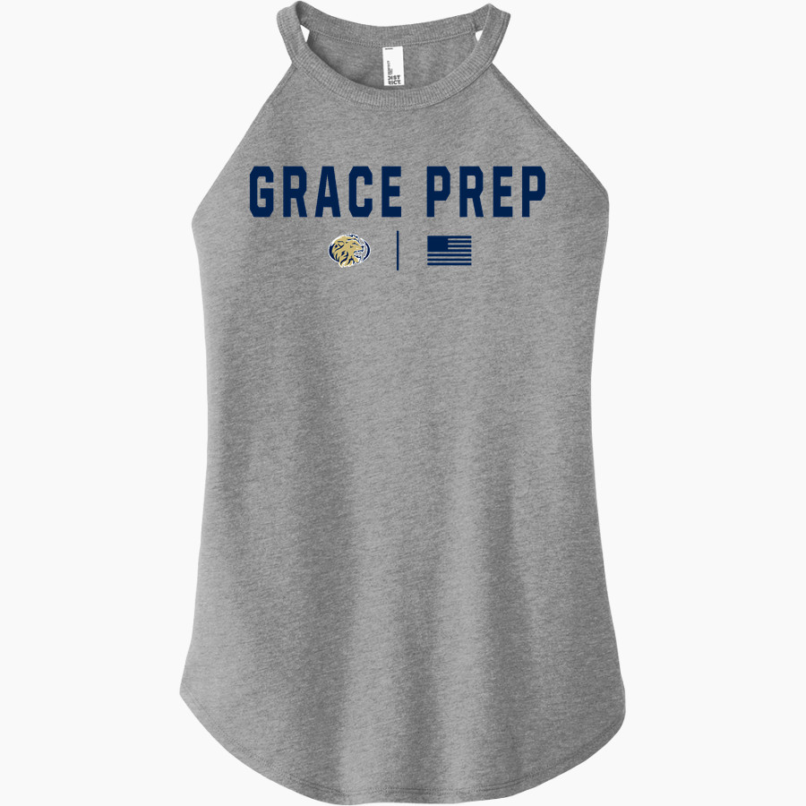 GRACE PREP ACADEMY LIONS <span class="pdp-name-mascot">GRACE LIONS</span> District Women's Perfect Tri Rocker Tank