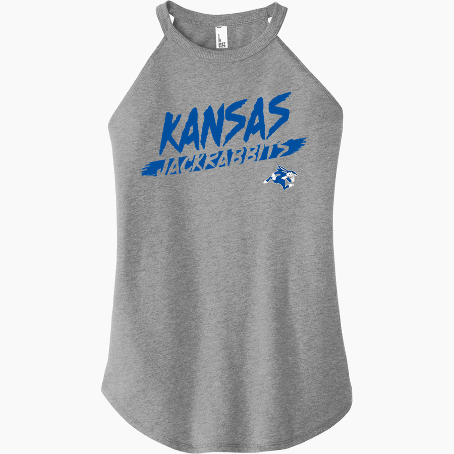 Kansas Jackrabbits <span class="pdp-name-mascot">Kansas School Jackrabbits</span> District Women's Perfect Tri Rocker Tank