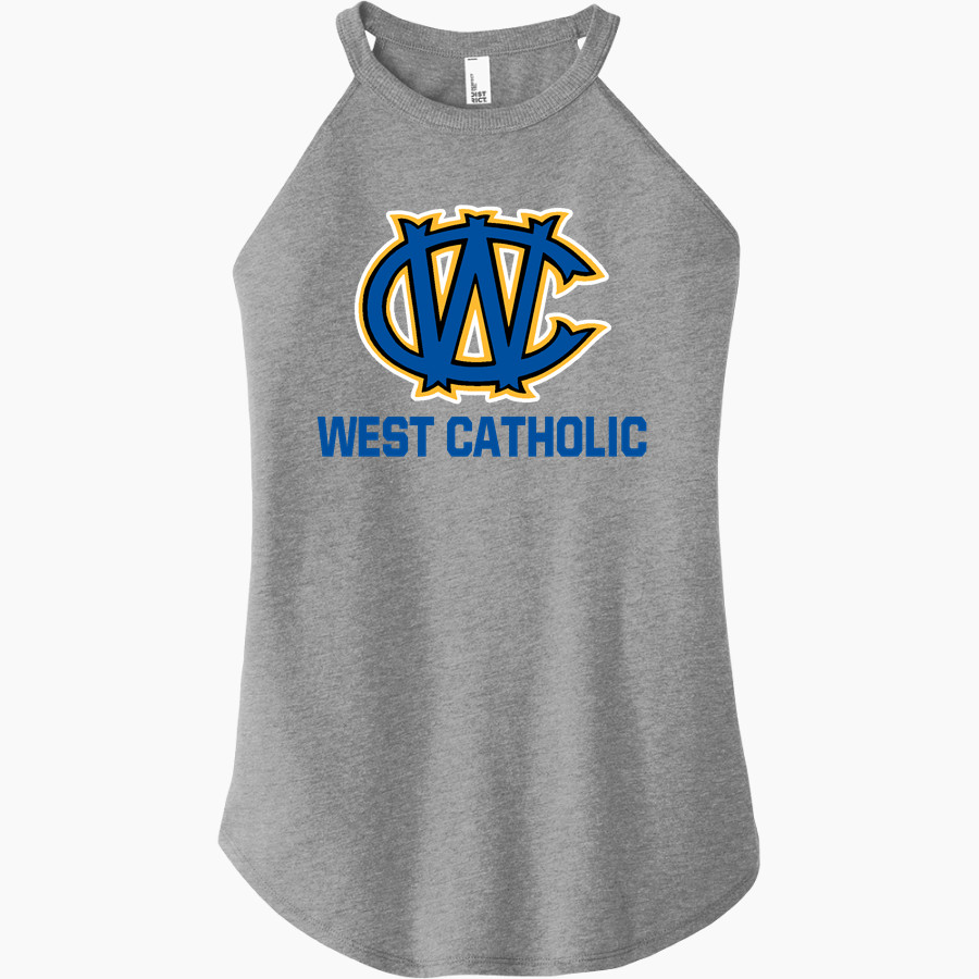 WEST PHILADELPHIA CATHOLIC HIGH SCHOOL BURRS District Women's Perfect Tri Rocker Tank