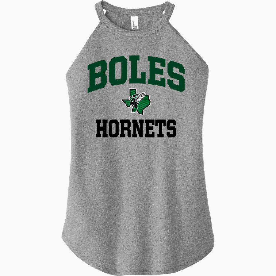 BOLES HIGH SCHOOL HORNETS District Women's Perfect Tri Rocker Tank