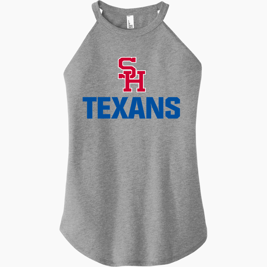SAM HOUSTON HIGH SCHOOL TEXANS <span class="pdp-name-mascot">SAM HOUSTON TEXANS</span> District Women's Perfect Tri Rocker Tank