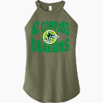 AZ Compass DRAGONS District Women's Perfect Tri Rocker Tank Front Thumbnail