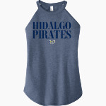 HIDALGO EARLY COLLEGE HIGH SCHOOL PIRATES <span class="pdp-name-mascot">HIDALGO EARLY COLLEGE PIRATES</span> District Women's Perfect Tri Rocker Tank Front Thumbnail