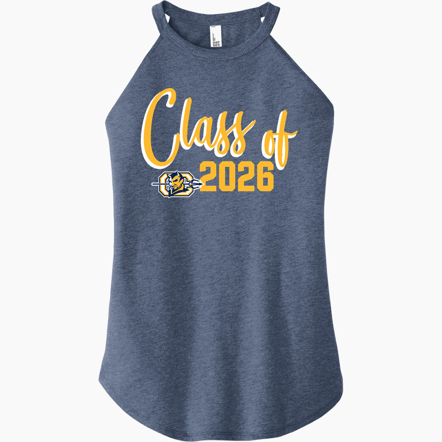CULPEPER HIGH SCHOOL BLUE DEVILS <span class="pdp-name-mascot">CULPEPER BLUE DEVILS</span> District Women's Perfect Tri Rocker Tank