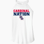 Big Rapids Cardinals District Women's Perfect Tri Rocker Tank Front Thumbnail