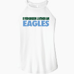 Evergreen Lutheran Eagles <span class="pdp-name-mascot">Evergreen Lutheran Eagles</span> District Women's Perfect Tri Rocker Tank Front Thumbnail