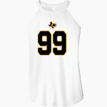 CRANDALL HIGH SCHOOL PIRATES District Women's Perfect Tri Rocker Tank Front Thumbnail