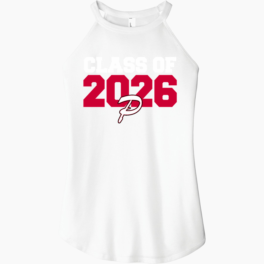 Pulaski Red Raiders District Women's Perfect Tri Rocker Tank
