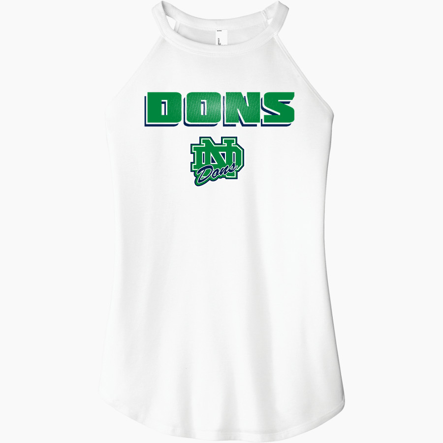 Notre Dame College Prep The Official Online Store <span class="pdp-name-mascot">Notre Dame Dons</span> District Women's Perfect Tri Rocker Tank