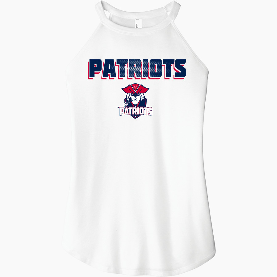 VICTORY BAPTIST ACADEMY PATRIOTS <span class="pdp-name-mascot">VICTORY BAPTIST ACADEMY PATRIOTS</span> District Women's Perfect Tri Rocker Tank