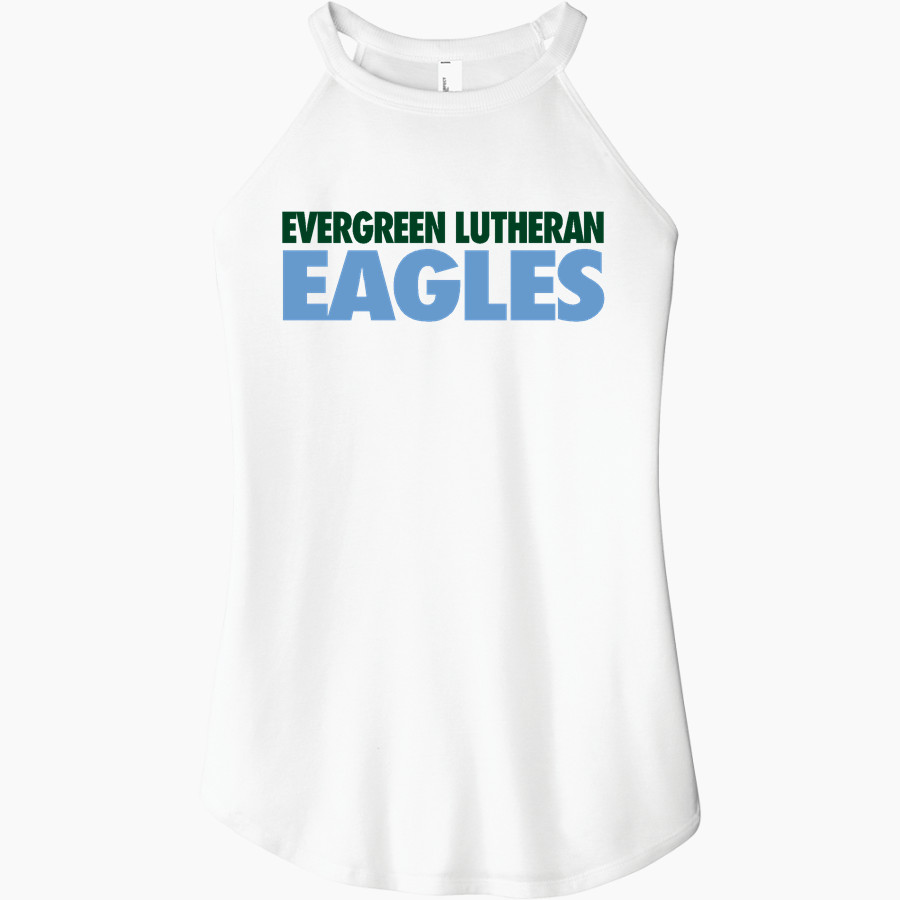 Evergreen Lutheran Eagles <span class="pdp-name-mascot">Evergreen Lutheran Eagles</span> District Women's Perfect Tri Rocker Tank