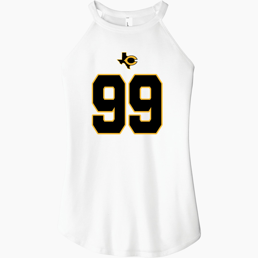 CRANDALL HIGH SCHOOL PIRATES District Women's Perfect Tri Rocker Tank