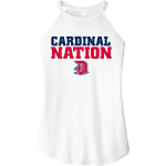 Doral Academy Cardinals <span class="pdp-name-mascot">Doral Academy of North Carolina Cardinals</span> District Women's Perfect Tri Rocker Tank Front Thumbnail