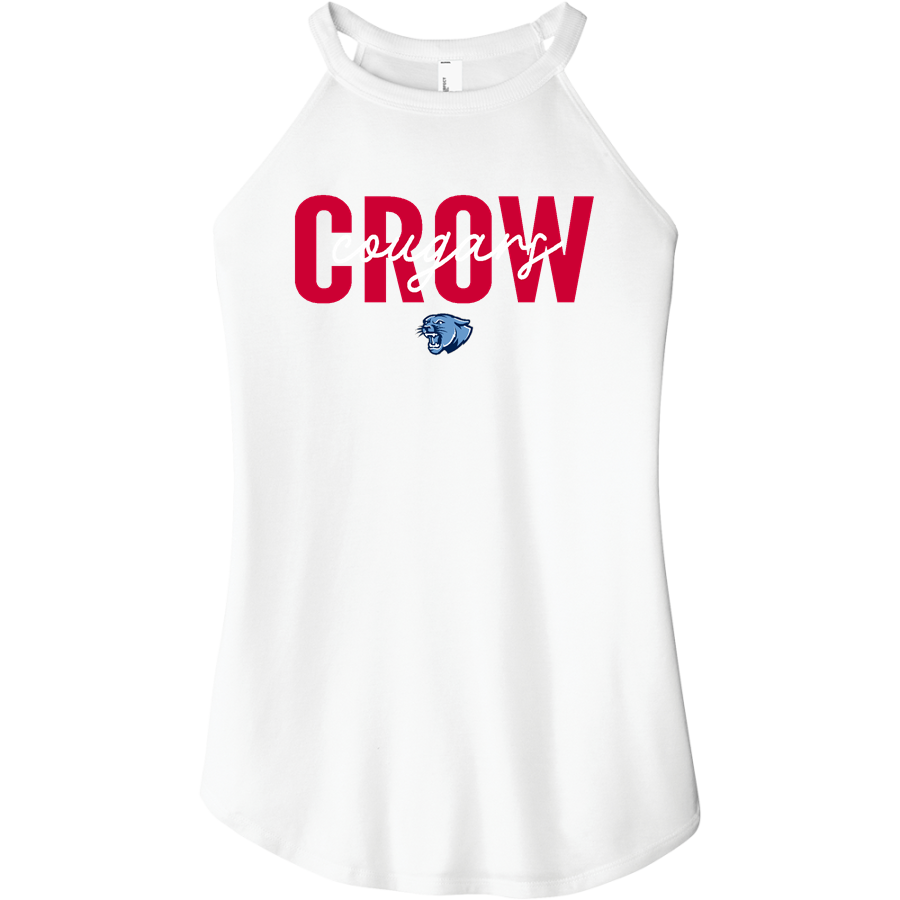 CROW HIGH SCHOOL Cougars Online Store <span class="pdp-name-mascot">CROW COUGARS</span> District Women's Perfect Tri Rocker Tank