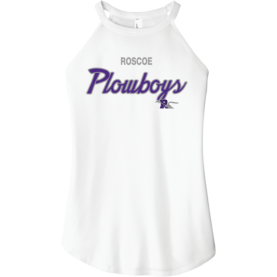 ROSCOE HIGH SCHOOL PLOWBOYS <span class="pdp-name-mascot">ROSCOE PLOWBOYS</span> District Women's Perfect Tri Rocker Tank