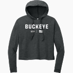 Buckeye Volleyball Club <span class="pdp-name-mascot">Buckeye Volleyball Club</span> District Women's Perfect Tri Long Sleeve Midi Hoodie Front Thumbnail