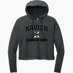 Xavier Falcons <span class="pdp-name-mascot">Xavier Falcons</span> District Women's Perfect Tri Long Sleeve Midi Hoodie Front Thumbnail