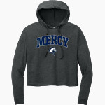Mercy University Mavericks Online Store District Women's Perfect Tri Long Sleeve Midi Hoodie Front Thumbnail