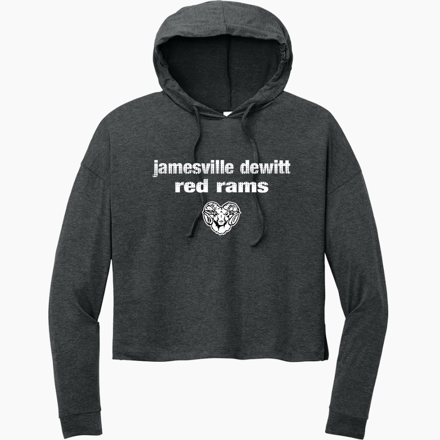 Jamesville DeWitt Red Rams District Women's Perfect Tri Long Sleeve Midi Hoodie