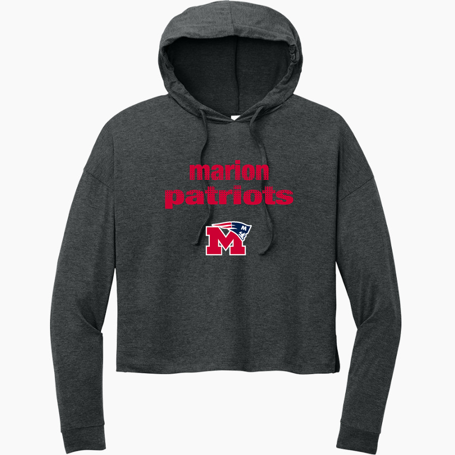 Marion Patriots <span class="pdp-name-mascot">Marion High School Patriots</span> District Women's Perfect Tri Long Sleeve Midi Hoodie