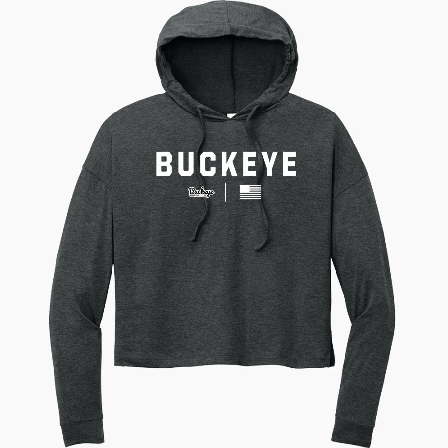 Buckeye Volleyball Club <span class="pdp-name-mascot">Buckeye Volleyball Club</span> District Women's Perfect Tri Long Sleeve Midi Hoodie