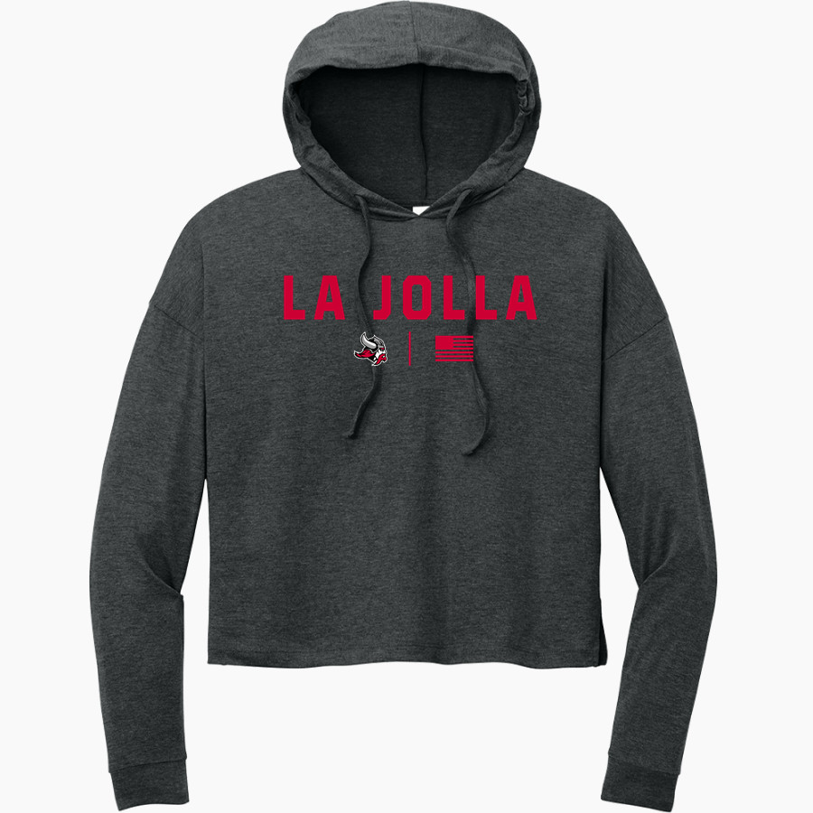 La Jolla Vikings District Women's Perfect Tri Long Sleeve Midi Hoodie