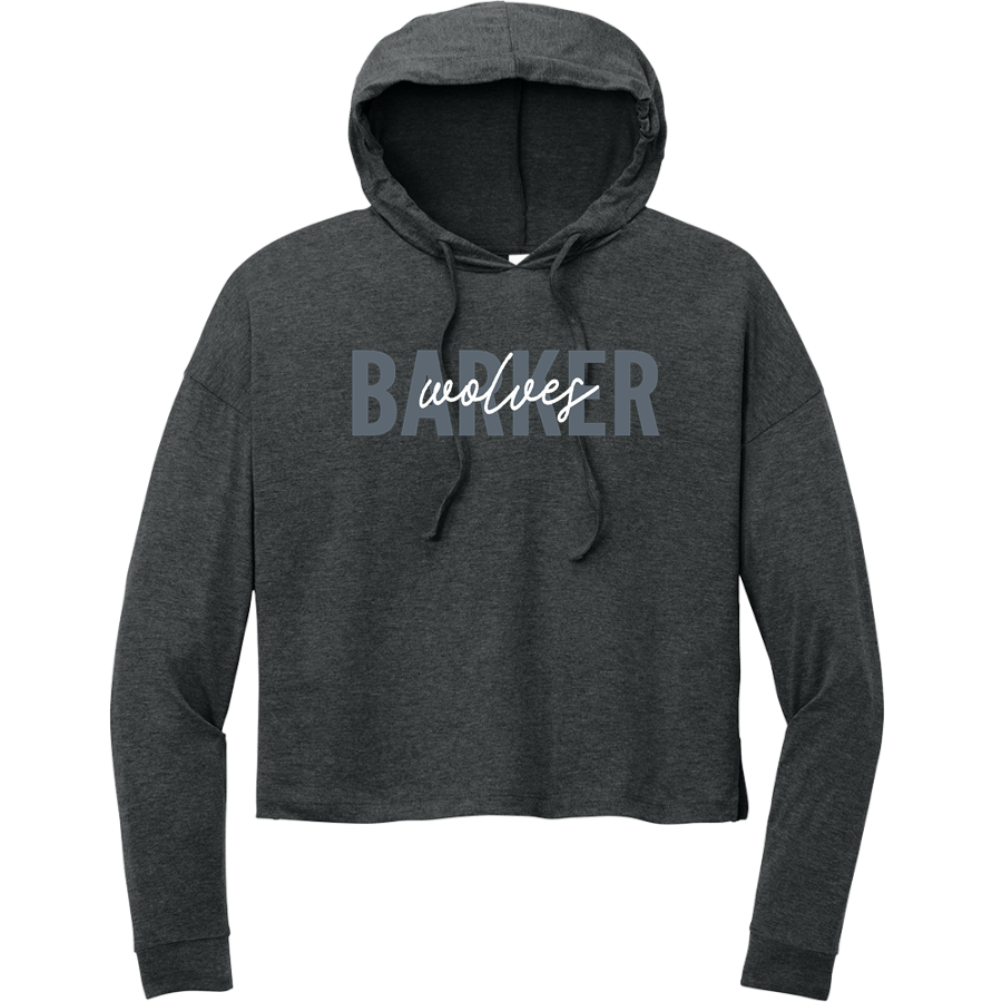Barker Wolves <span class="pdp-name-mascot">Barker Wolves</span> District Women's Perfect Tri Long Sleeve Midi Hoodie