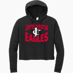 Jupiter Christian Eagles <span class="pdp-name-mascot">Jupiter Eagles</span> District Women's Perfect Tri Long Sleeve Midi Hoodie Front Thumbnail