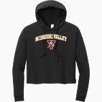 Missouri Valley Vikings <span class="pdp-name-mascot">Missouri Valley College Vikings</span> District Women's Perfect Tri Long Sleeve Midi Hoodie Front Thumbnail