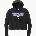 Tarleton State University Texans <span class="pdp-name-mascot">Tarleton State University Texans</span> District Women's Perfect Tri Long Sleeve Midi Hoodie Front Thumbnail