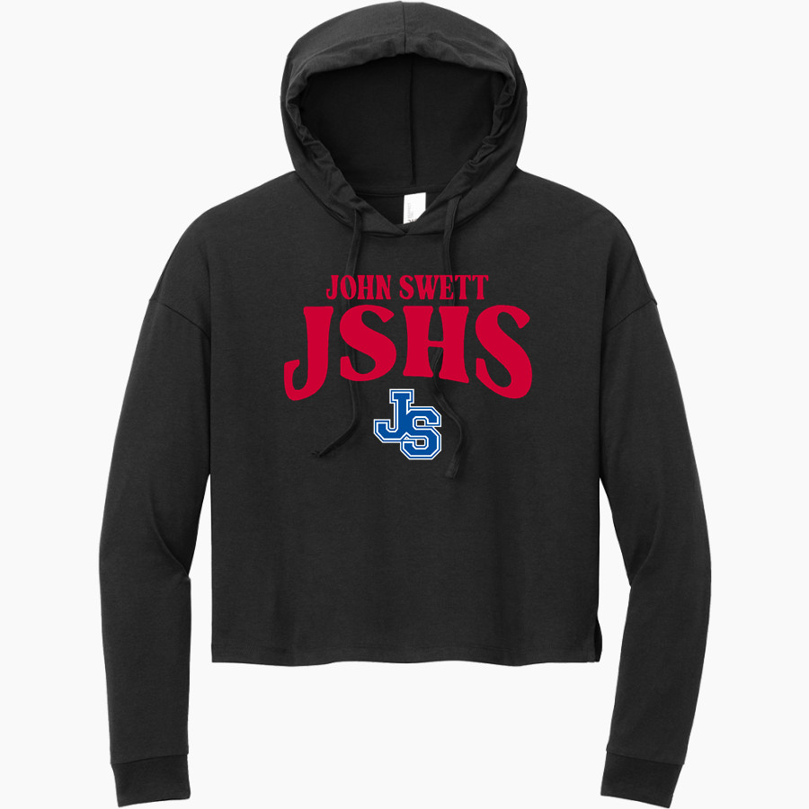 John Swett High School Online Apparel Store <span class="pdp-name-mascot">John Swett Warriors</span> District Women's Perfect Tri Long Sleeve Midi Hoodie