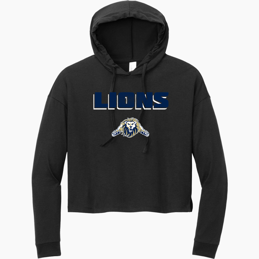 ALPHA OMEGA ACADEMY LIONS <span class="pdp-name-mascot">ALPHA OMEGA ACADEMY LIONS</span> District Women's Perfect Tri Long Sleeve Midi Hoodie