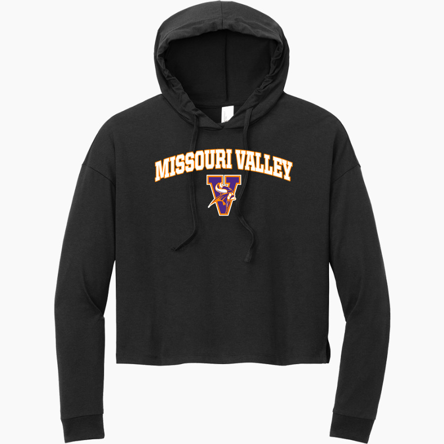 Missouri Valley Vikings <span class="pdp-name-mascot">Missouri Valley College Vikings</span> District Women's Perfect Tri Long Sleeve Midi Hoodie