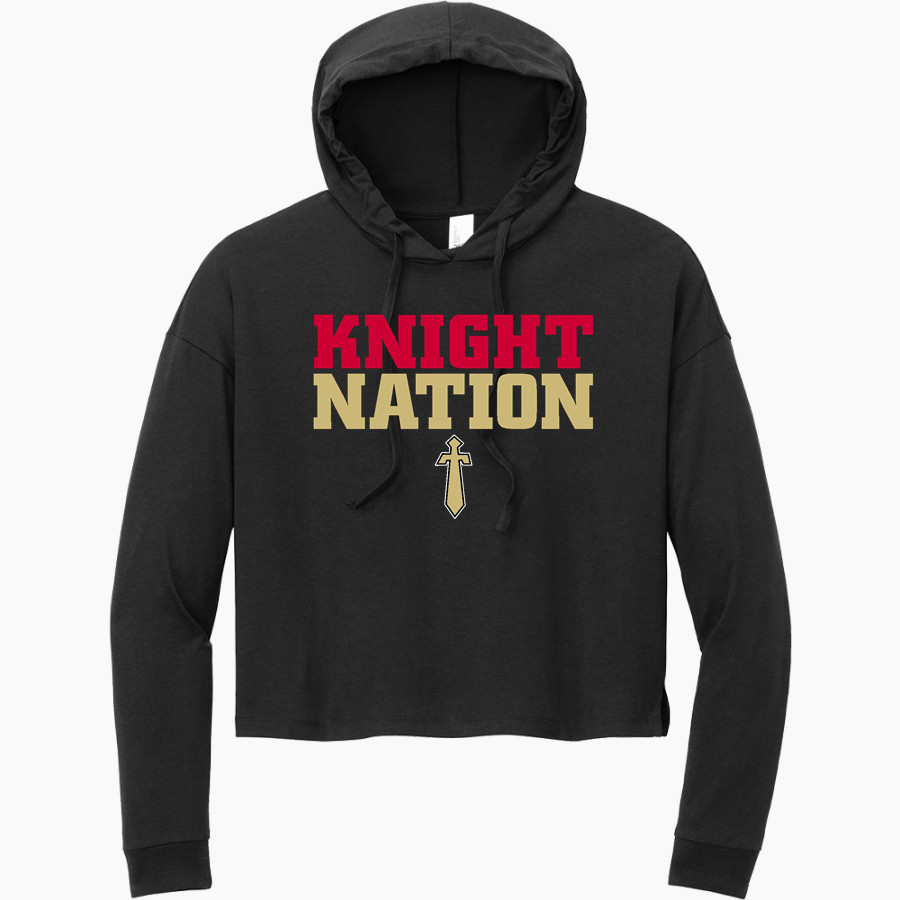 ALAH HIGH SCHOOL KNIGHTS <span class="pdp-name-mascot">ARTHUR KNIGHTS</span> District Women's Perfect Tri Long Sleeve Midi Hoodie