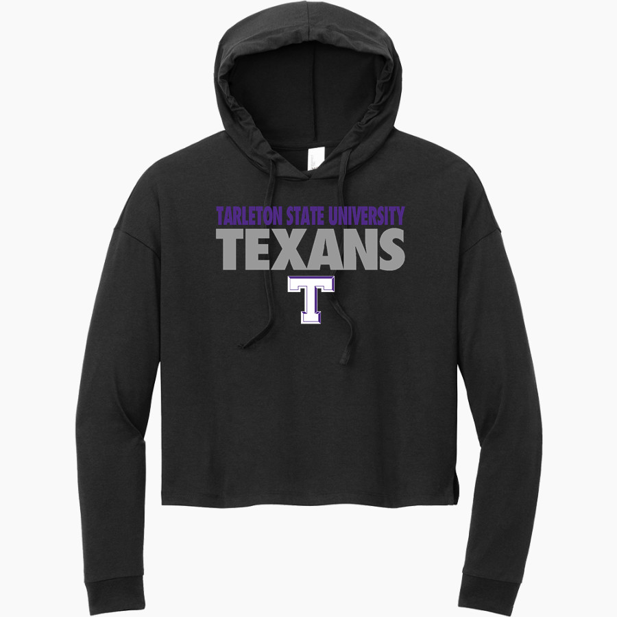 Tarleton State University Texans <span class="pdp-name-mascot">Tarleton State University Texans</span> District Women's Perfect Tri Long Sleeve Midi Hoodie