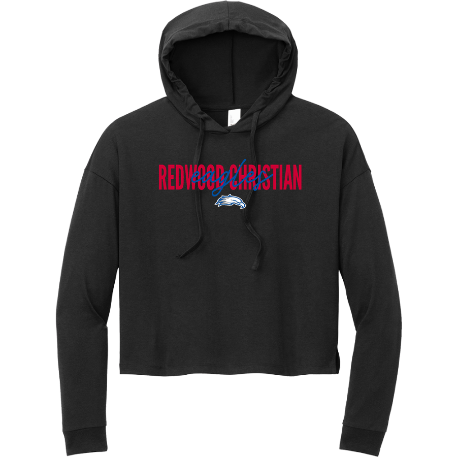 REDWOOD CHRISTIAN HIGH SCHOOL EAGLES <span class="pdp-name-mascot">REDWOOD CHRISTIAN EAGLES</span> District Women's Perfect Tri Long Sleeve Midi Hoodie
