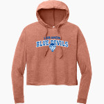 Lebanon Blue Devils <span class="pdp-name-mascot">Lebanon Blue Devils</span> District Women's Perfect Tri Long Sleeve Midi Hoodie Front Thumbnail